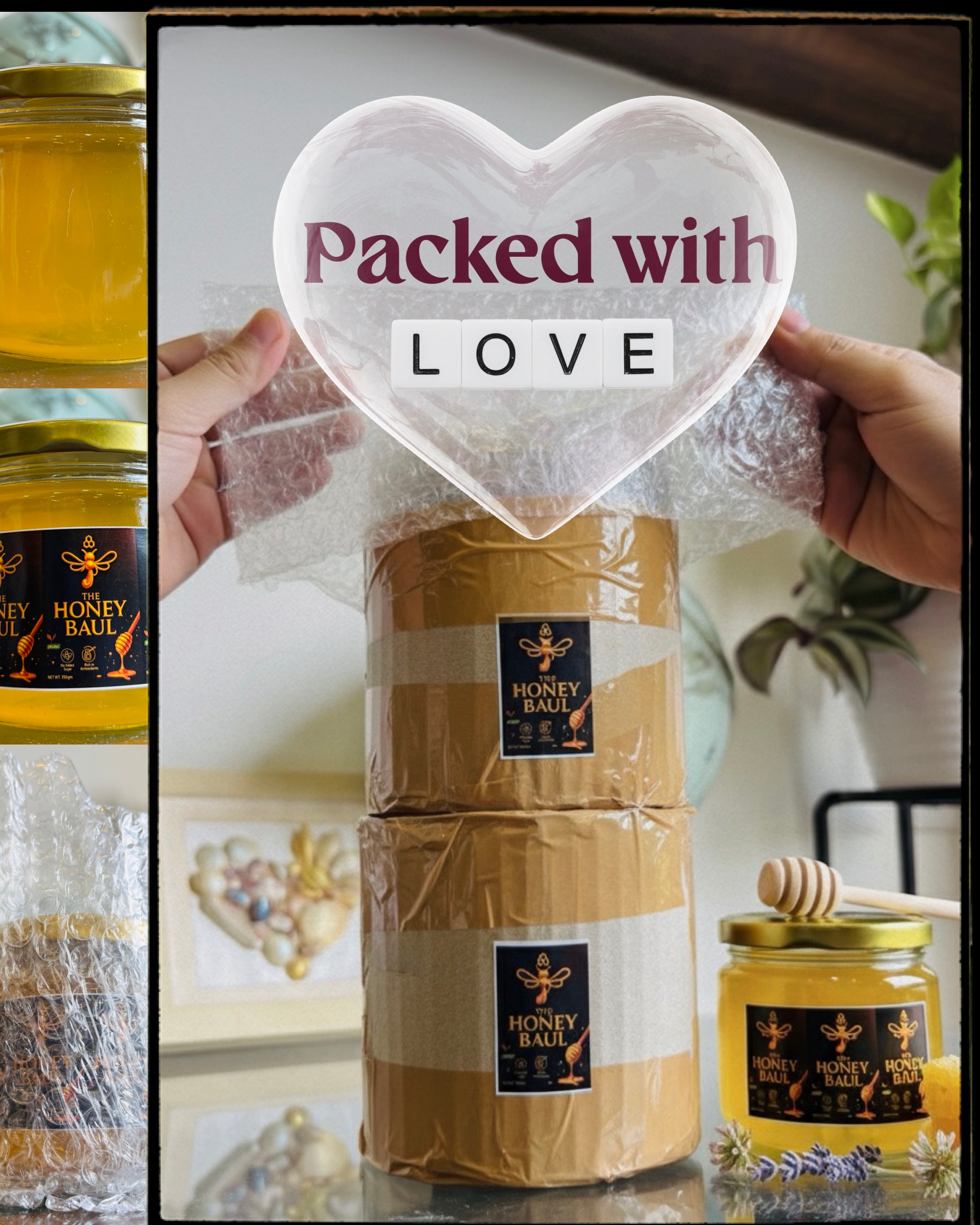 Raw Golden Honey – 500 g