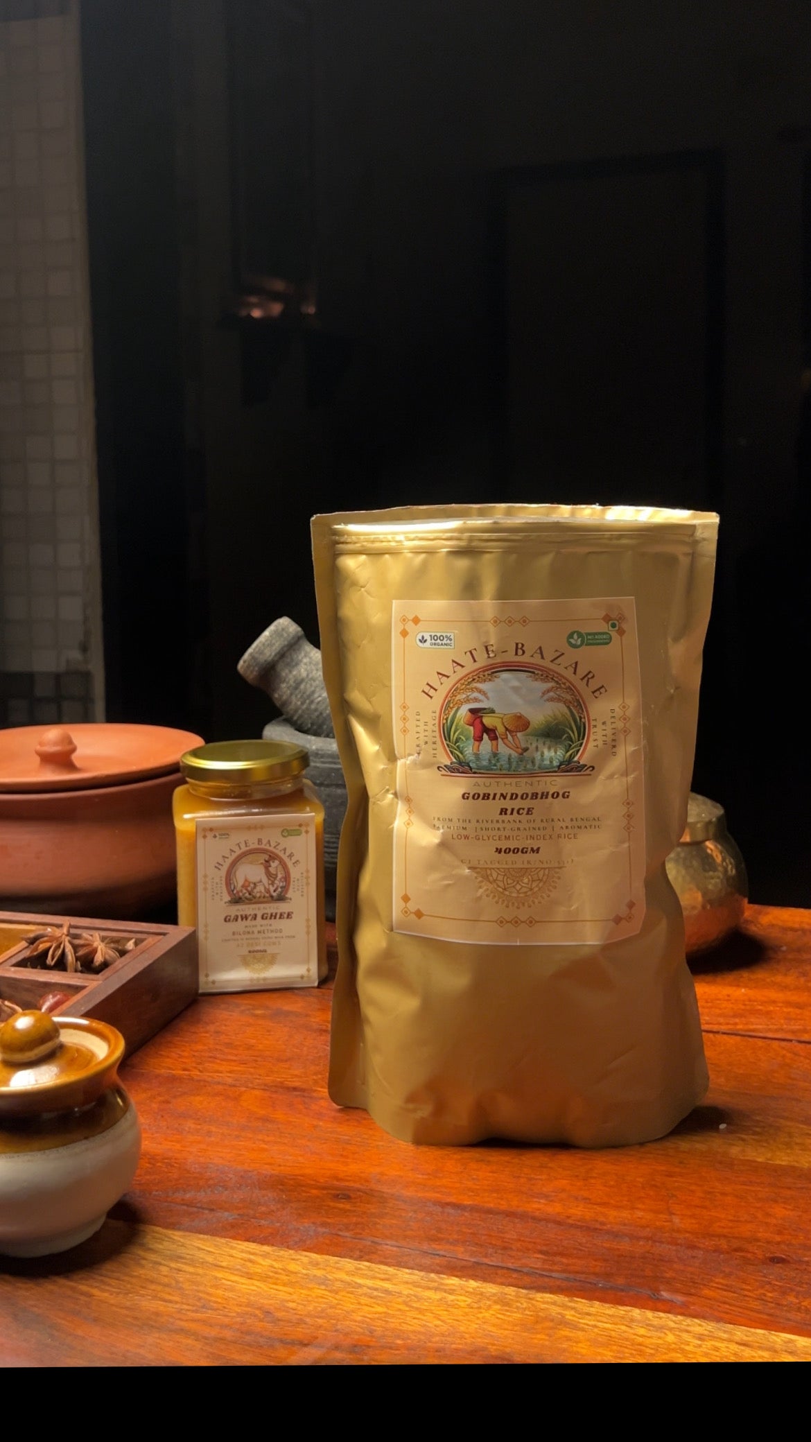 Gawa Ghee & Gobindobhog Rice Combo