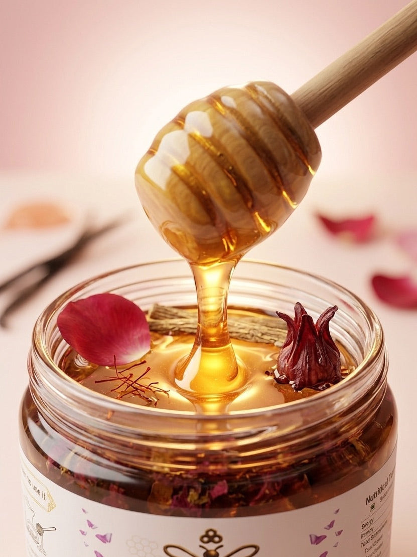 Rose Hibiscus Honey – 400 g